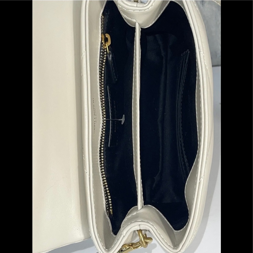 SAINT LAURENT YSL Toy Loulou Matelassé Leather Crossbody Bag - Crema Soft $1850 - Picture 12 of 12
